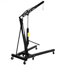 Load image into Gallery viewer, 2 TON Engine Motor Hoist Shop Crane Lift-Black
