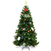 Load image into Gallery viewer, Encryption Premium PVC Artificial Christmas Tree with Metal Stand-6'