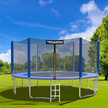 Load image into Gallery viewer, 10FT Waterproof Safety Trampoline Bounce Frame Spring Cover-Navy