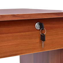 Load image into Gallery viewer, Home Computer Study Workstation Desk w/ Bookshelf