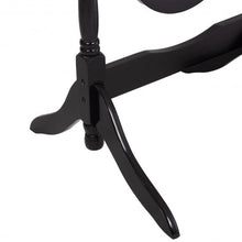 Load image into Gallery viewer, Swivel Full Length Ovel Mirror Free Standing Dressing-Black