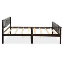 Load image into Gallery viewer, Wood Bed Frame Support Platform with Headboard and Footboard