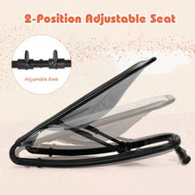 Load image into Gallery viewer, 2-in-1 Adjustable Baby Bouncer and Rocker-Gray