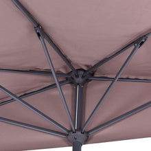 Load image into Gallery viewer, 9' Half Round Patio Umbrella Sunshade