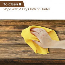 Load image into Gallery viewer, Rustic Industrial Solid Wood Rectangular Cocktail Coffee Table