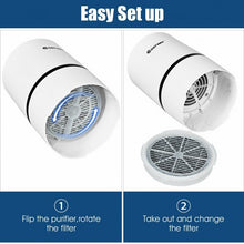 Load image into Gallery viewer, 3-in-1 Composite 2 pcs Mini HEPA Air Purifier