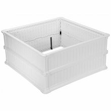 Load image into Gallery viewer, 2 PCS Raised Garden Rectangle Plant Box-White