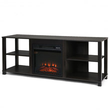 Load image into Gallery viewer, 2-Tier TV Stand Storage Cabinet Console Adjustable Shelves