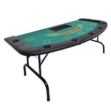 Load image into Gallery viewer, 7 Players Texas Holdem Foldable Poker Table