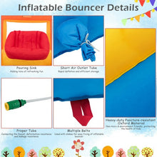 Load image into Gallery viewer, Inflatable Water Bouncer with Climbing Wall and Ball Hoop