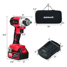 Load image into Gallery viewer, 20V Cordless Impact Wrench Brushless with 4.0 AH Battery