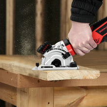 Load image into Gallery viewer, Electric Mini Laser Circular Saw Cutting Tool Kit
