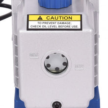 Load image into Gallery viewer, Single Stage 1/3HP 4CFM Rotary Vane Deep Vacuum Pump HVAC AC Air Tool R410a R134