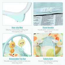 Load image into Gallery viewer, Baby Adjustable Swing Bouncer & Rocker-Green