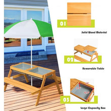 Load image into Gallery viewer, 3 In 1 Convertible Picnic Table Set for Kids