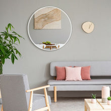 Load image into Gallery viewer, 28" Round Mirror Wall Mounted Bathroom Mirror