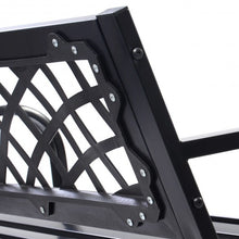 Load image into Gallery viewer, Patio Park Garden Bench Outdoor Deck Steel Frame