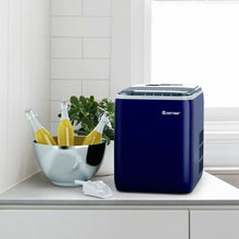 Load image into Gallery viewer, 44 lbs Portable Countertop Ice Maker Machine with Scoop-Navy