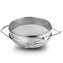 Load image into Gallery viewer, Stainless Steel Beekeeping Double Honey Sieve Strainer Filter Equipment