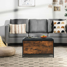 Load image into Gallery viewer, Entryway Flip Top Ottoman Stool with Padded Seat