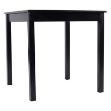 Load image into Gallery viewer, Black Pine Wood Dining Table