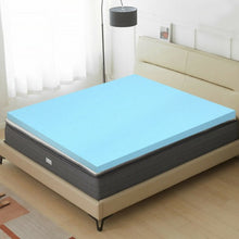 Load image into Gallery viewer, 3" Gel-Infused Cooling Bed Topper for All-Night Comfy-80 x 76 inch