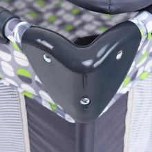 Load image into Gallery viewer, Foldable Travel Baby Crib Playpen Infant Bassinet Bed w/ Carry Bag-Gray