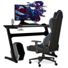 Load image into Gallery viewer, Cup & Headphone Holder Z-shape Frame E-sports Gaming Desk
