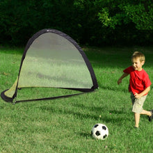 Load image into Gallery viewer, 6' 4' 2.5' Set of 2 Portable Pop-Up Soccer Goals Net-6'