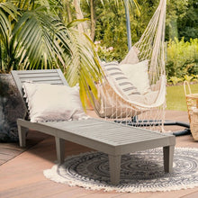 Load image into Gallery viewer, Outdoor Recliner Chair with 5-Position Adjustable Backrest-Brown