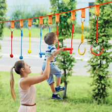 Load image into Gallery viewer, 50 Ft Ninja Obstacle Course Line Kit for Kids