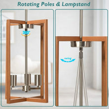 Load image into Gallery viewer, 3-Lights Modern Pendant Lamp with Iron Square Lamp Shade