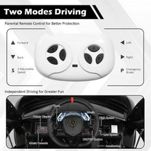 Load image into Gallery viewer, 12 V Licensed Lamborghini SVJ RC Kids Ride On Car with Trunk and Music-Black