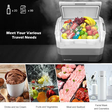 Load image into Gallery viewer, 70 Quart Portable Electric Car Camping Cooler