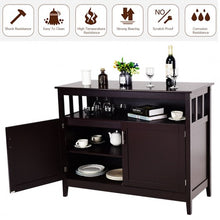 Load image into Gallery viewer, Modern Wooden Kitchen Storage Cabinet -Brown