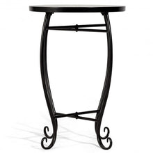 Load image into Gallery viewer, Outdoor Indoor Steel Accent Plant Stand Cobalt Table-Green