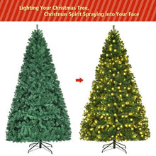 Load image into Gallery viewer, 8' PVC Artificial Christmas Tree with LED Lights-8'