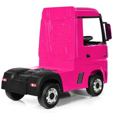Load image into Gallery viewer, 12 V Mercedes Benz Actros Electric Kids Ride on Truck with Remote Control & MP3