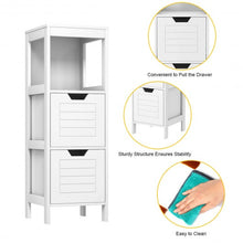 Load image into Gallery viewer, Floor Cabinet Multifunction Storage Rack Stand Organizer