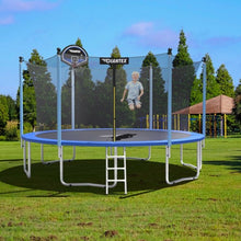 Load image into Gallery viewer, 15 FT Trampoline Combo Bounce Jump Safety Enclosure Net