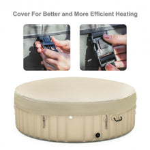 Load image into Gallery viewer, Goplus Portable Inflatable Bubble Massage SPA-Beige