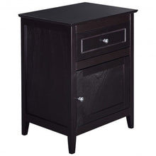 Load image into Gallery viewer, 2-Tier Accent Table with Spacious Tabletop-Espresso