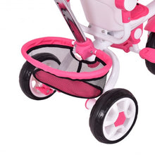 Load image into Gallery viewer, 4-in-1 Detachable Baby Stroller Tricycle with Round Canopy -Pink