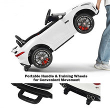 Load image into Gallery viewer, 12V Jaguar F-Type SVR Licensed Kids Ride On Car-White