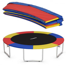 Load image into Gallery viewer, 8FT Replacement Safety Pad Bounce Frame Trampoline-Multicolor