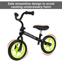 Load image into Gallery viewer, Adjustable Toddler Running Balance Bike with Non-slip Handle-Black