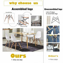 Load image into Gallery viewer, Set of 2 Mid Century Modern DSW Dining Side Chair