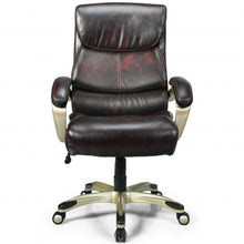 Load image into Gallery viewer, Adjustable Executive Office Recliner Chair with High Back and Lumbar Support-Brown