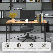 Load image into Gallery viewer, Modern Computer Desk with Storage Bag-47" x 20" x 30"