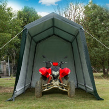 Load image into Gallery viewer, 7' x 12' Outdoor Carport Patio Storage Shelter Shed Car Canopy
